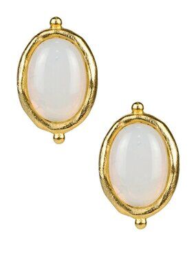Patricia Nash Moondance Oval Post Earrings New